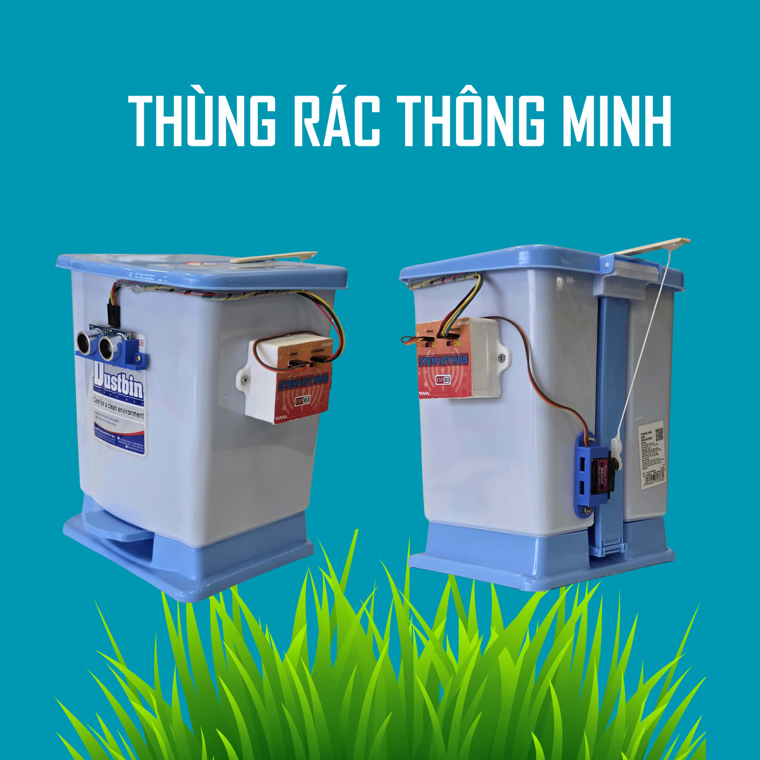 Thùng rác thông minh - Tích hợp IoT