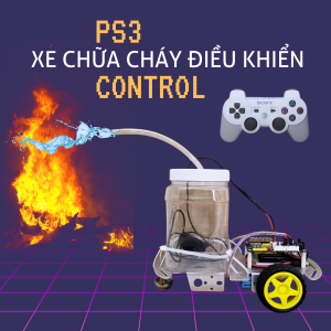 Xe chữa cháy điều khiển PS3